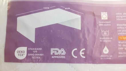 Photo of free Lynmark waterprood bed pad (Newton Abbot TQ12 1YU) #3