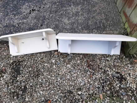 Photo of free Solid wooden shelves (Delgany) #1