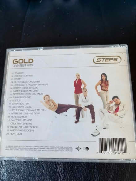 Photo of free steps cd (Westbury Wilts BA13) #2