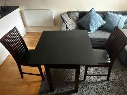 Photo of free Table and 4 chairs (Bisley) #1
