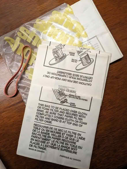 Photo of free Shop-Vac bags (Blackburn) #2