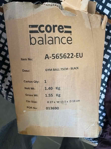 Photo of free Swiss ball (Downham rd N1) #1