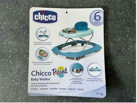 Photo of free Chicco Paint Baby Walker 6m+ (Barry, CF62) #1