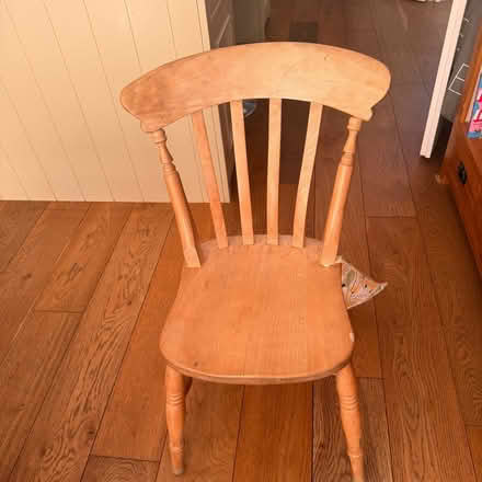 Photo of free 4 x wooden chairs (Kingston Gate KT2) #1