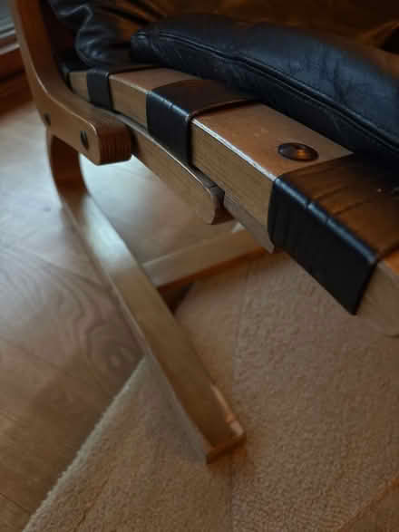 Photo of free 1950s Norwegian lounge chair (Barbican, EC2Y) #4