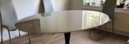 Photo of free Oval Glass Table Top-SE4 (Crofton Park, Brockley) #1