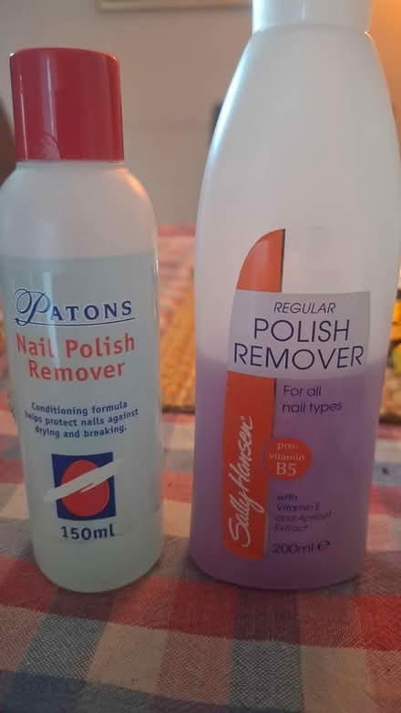 Photo of free Nail polish remover x2 (S9 Darnall) #1