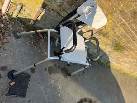 Photo of free a shower chair, walking stand with wheels, bedside rail (Central Watford WD17) #2