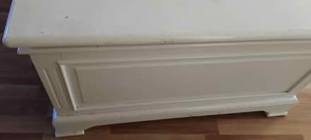 Photo of free White wooden Storage Box (Stevenage SG2) #1