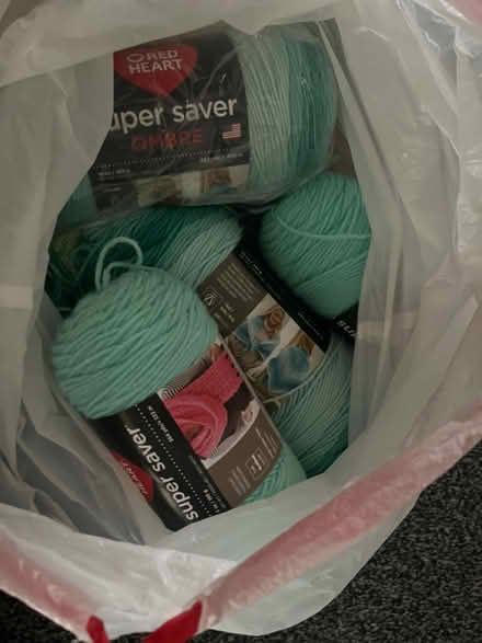 Photo of free An unconscionable amount of yarn (W Bethlehem) #1