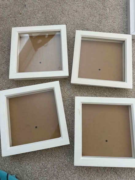 Photo of free Four Square White Picture Frames (Burgess hill) #1