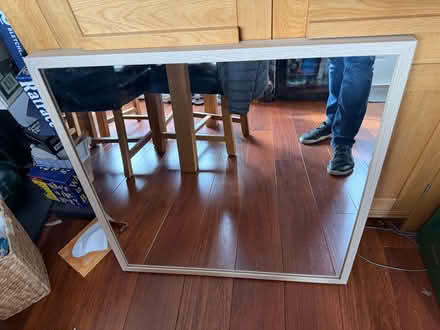 Photo of free 2 Ikea Light Oak Mirrors (square + tall/long) (Earlswood RH1) #1