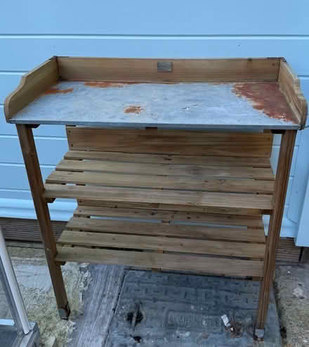 Photo of free Potting table (Middleyard GL5) #1
