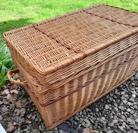 Photo of free Large storage wicker trunk (Earley RG6) #2