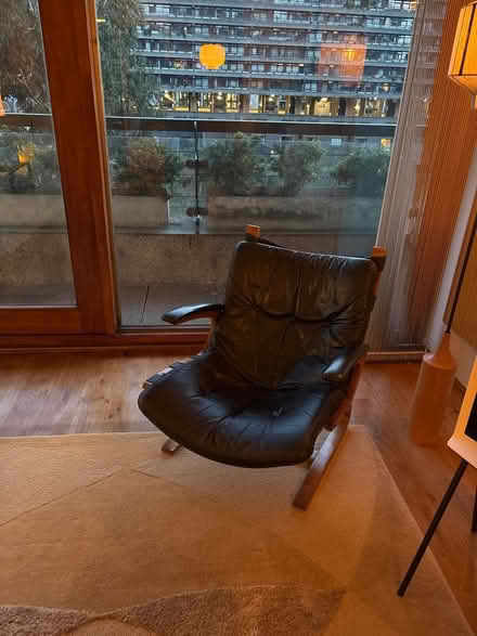 Photo of free 1950s Norwegian lounge chair (Barbican, EC2Y) #3