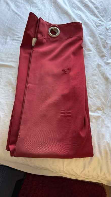 Photo of free Pair of red curtains (Springbank, GL51) #1
