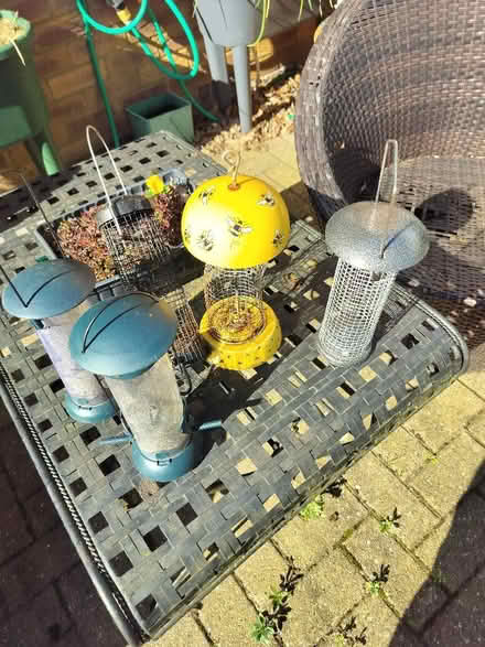 Photo of free 5 bird feeders (Southcote RG1) #2