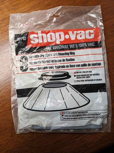 Photo of free Shop-Vac bags (Blackburn) #1