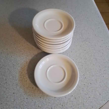 Photo of free White Saucers (Uplands / Riverside) #1