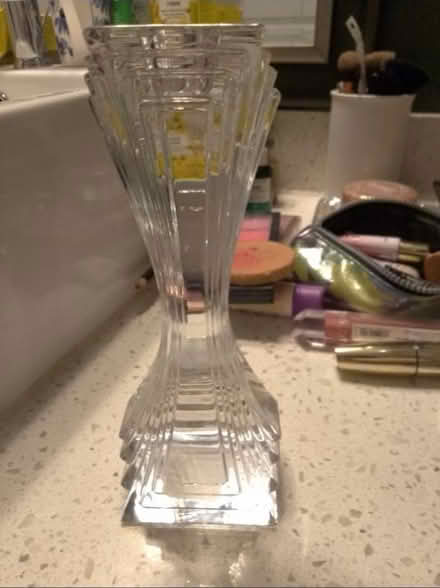 Photo of free Glass candle holder (725 Danforth Road) #1