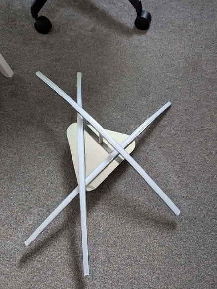 Photo of free Thin Silver metalic JJZM LED ceiling light. (Stanway CO3) #1