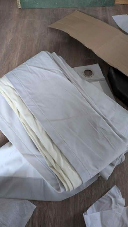 Photo of free Dunelm Eyelet Curtains Dove Grey (Priestwood, Bracknell RG42) #4