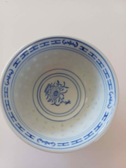 Photo of free Blue and White Trinket Bowl (Orgreave S13) #1