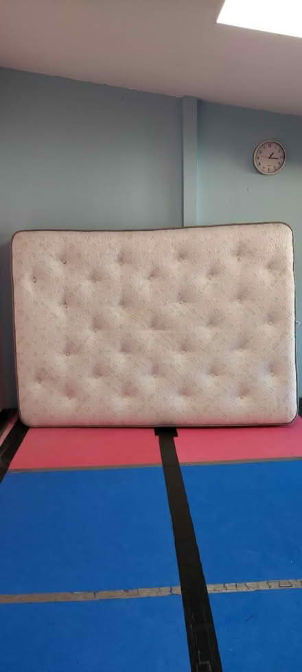 Photo of free Double sprung mattress (Worcester) #4