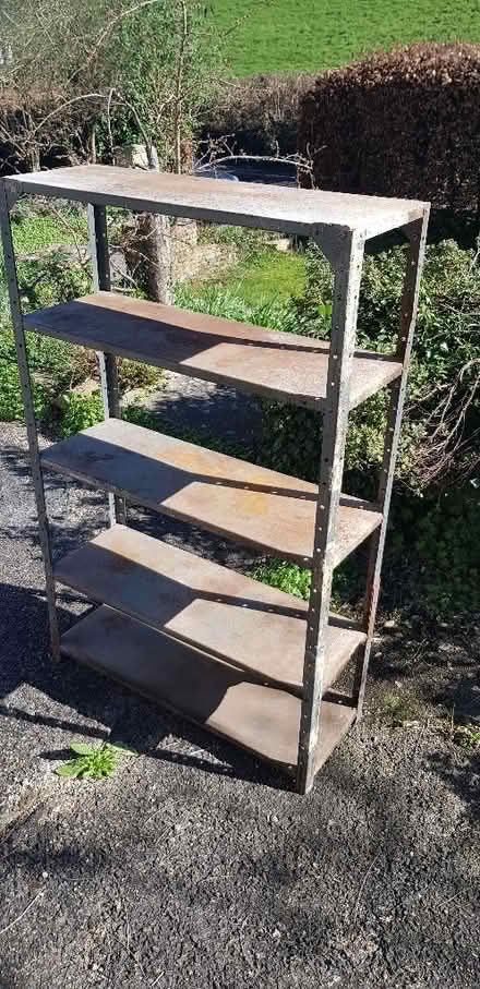 Photo of free Metal shelving (Sharpstone) #1