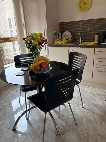 Photo of free Table and Microwave (Finnieston G3) #1