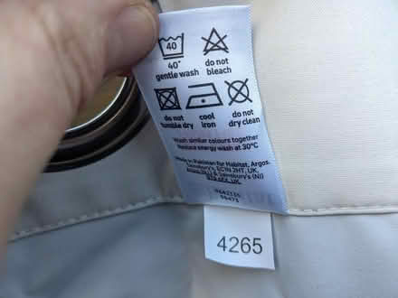 Photo of free 2x Habitat blackout curtains, 117x137cm each. (Caldecott OX14) #4