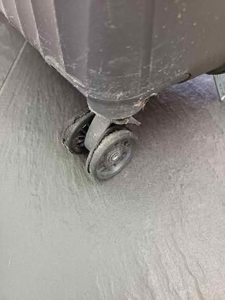 Photo of free Grey suitcase (Holt Lane End M35) #2