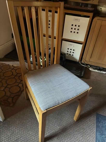 Photo of free x2 IKEA dining room chairs (Woodseats, Sheffield S8) #1