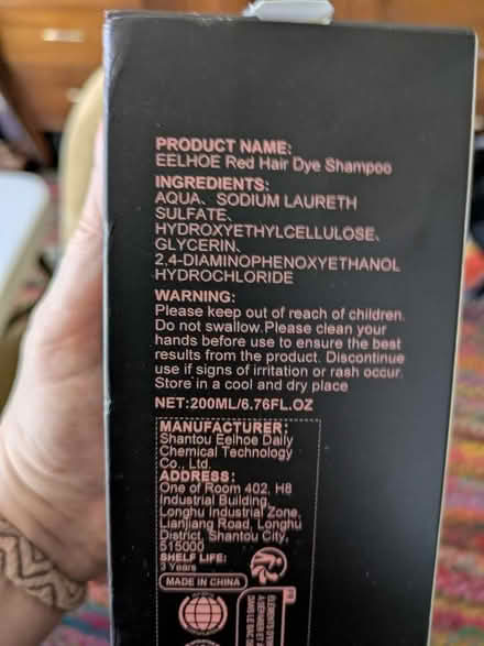 Photo of free No parebens Brown Dye Shampoo like The Advertised Polar Dye (Barons Court W6) #3