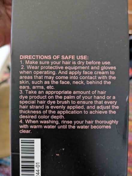 Photo of free No parebens Brown Dye Shampoo like The Advertised Polar Dye (Barons Court W6) #2