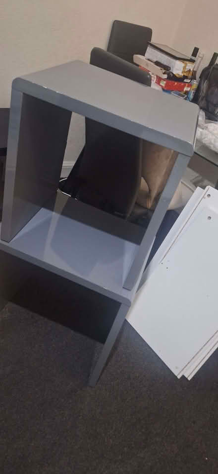 Photo of free Drawers, wardrobe, two silver side table and one black (Dunfermline KY12) #2