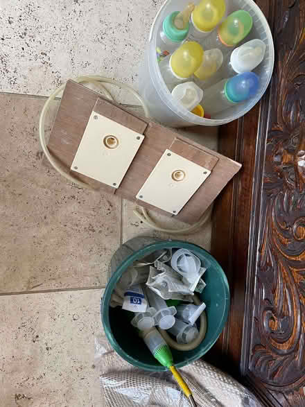 Photo of free Bottles/Syringes/Dosing Gun/Milk board for Lambs & Sheep (Dutton PR3) #1