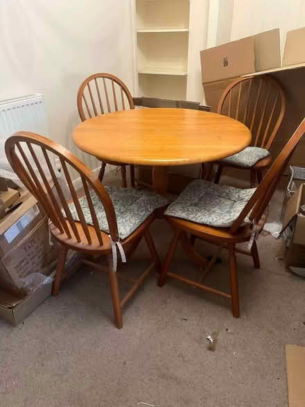Photo of free Small Table + 4 Chairs (Sawbridgeworth CM21) #1