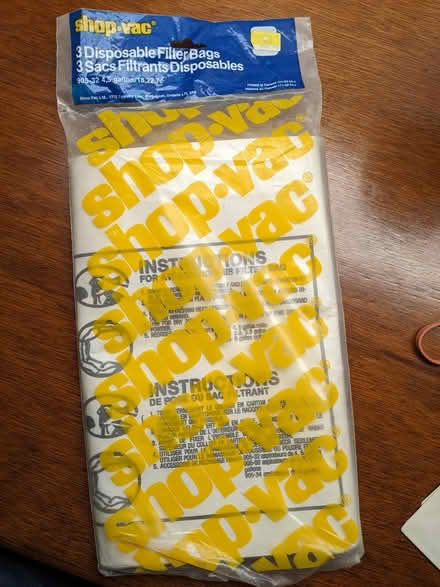 Photo of free Shop-Vac bags (Blackburn) #3