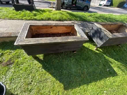 Photo of free Two large planters (Pratts bottom) #1