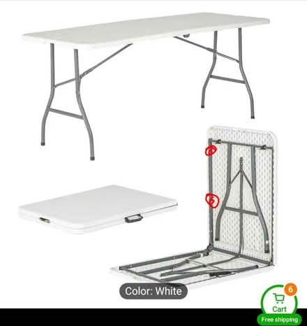 Photo of free Folding 6foot table (BL2 breightmet) #2
