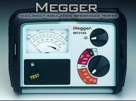 Photo of To borrow - 'Megger' Electrical insulation tester (Hollingbury BN1) #1