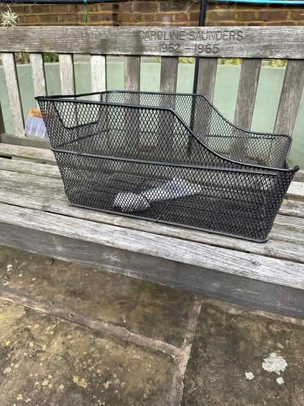 Photo of free rear bike basket (Putney SW15) #3