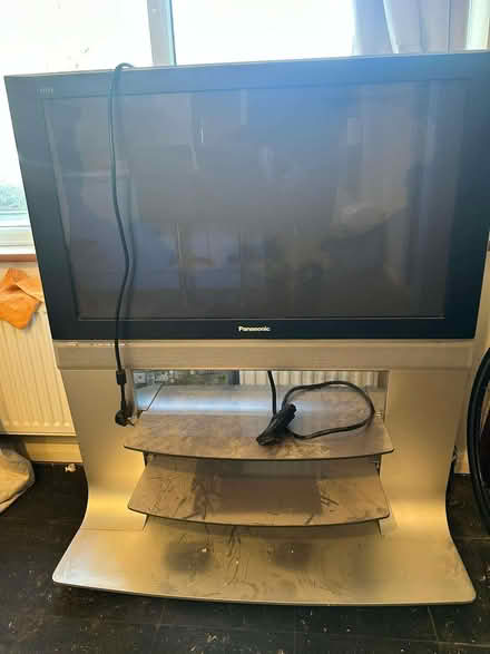 Photo of free Panasonic TV with Stand & Shelving – 37” (Golden Triangle NR1) #1