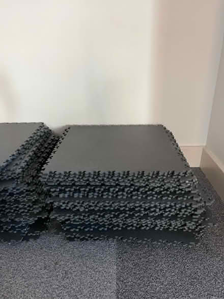 Photo of free Rubber floor tiles (Kentish Town NW5) #1