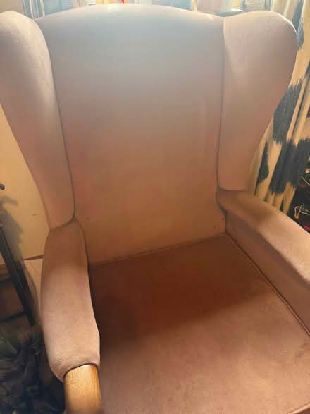 Photo of free Dusky pink armchair (Newtown CA6) #1