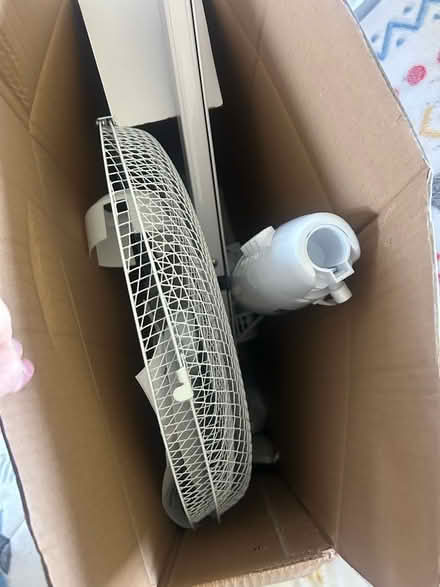 Photo of free Pedestal fan - new (Burgess Hill RH15) #2