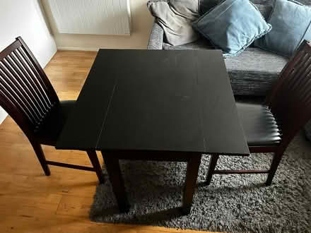 Photo of free Table and 4 chairs (Bisley) #2