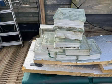 Photo of free 26 glass squares (Lochfield Paisley) #1