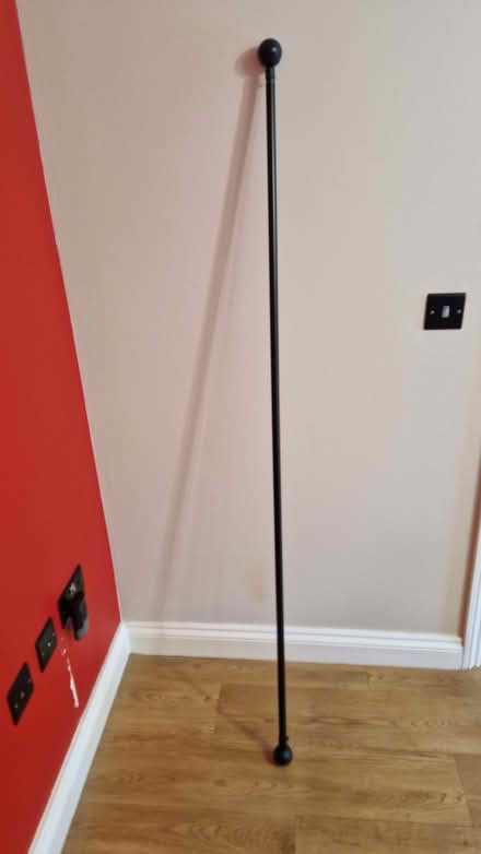 Photo of free Black extending curtain pole (Horsford NR10) #2